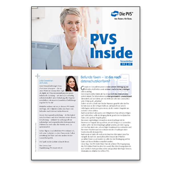 PVS Inside | Ausgabe 4/2020