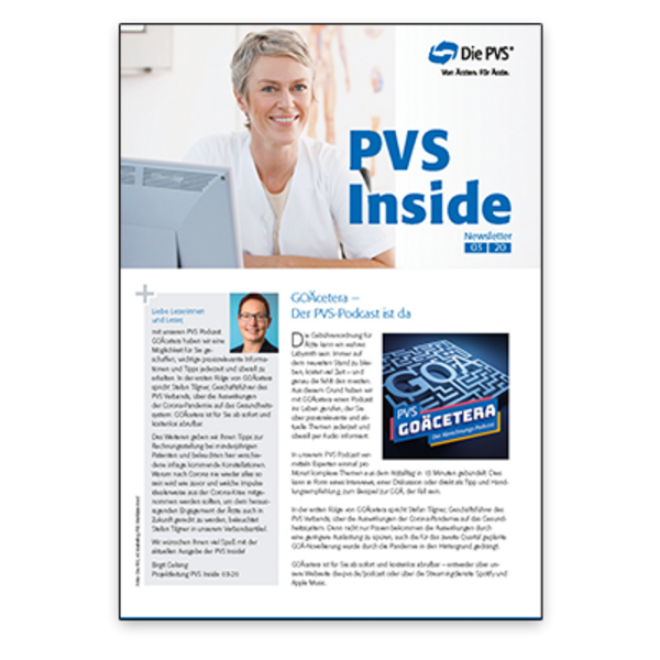 PVS Inside | Ausgabe 3/2020