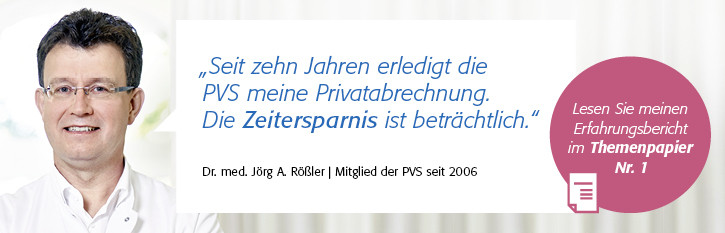 Themenpapier Nr. 1 „Zeitliche Entlastung", Dr. med. Jörg A. Rößler (Dresden)