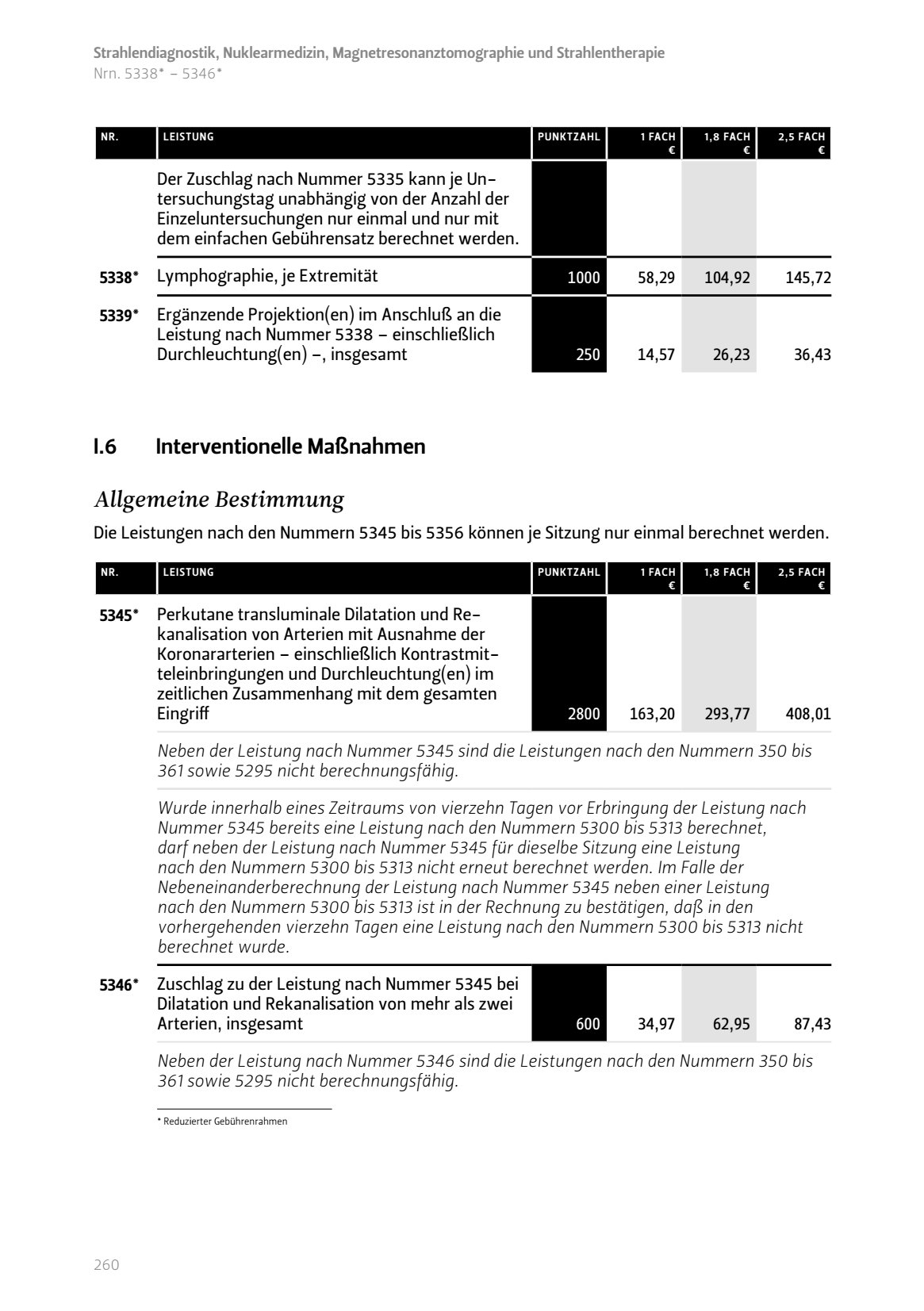 Interventionelle Maßnahmen Allgemeine